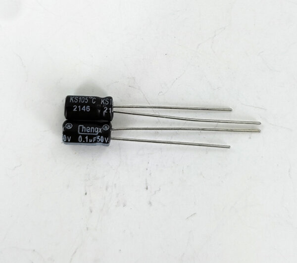 Electrolytic Capacitors 0.1uF 50V 4x7